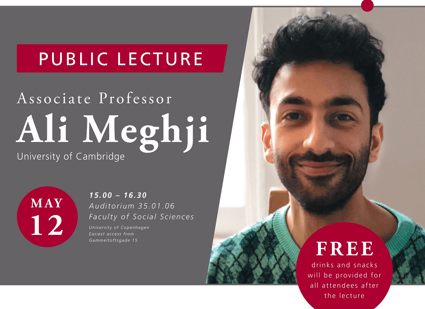 Ali Meghji - Public lecture